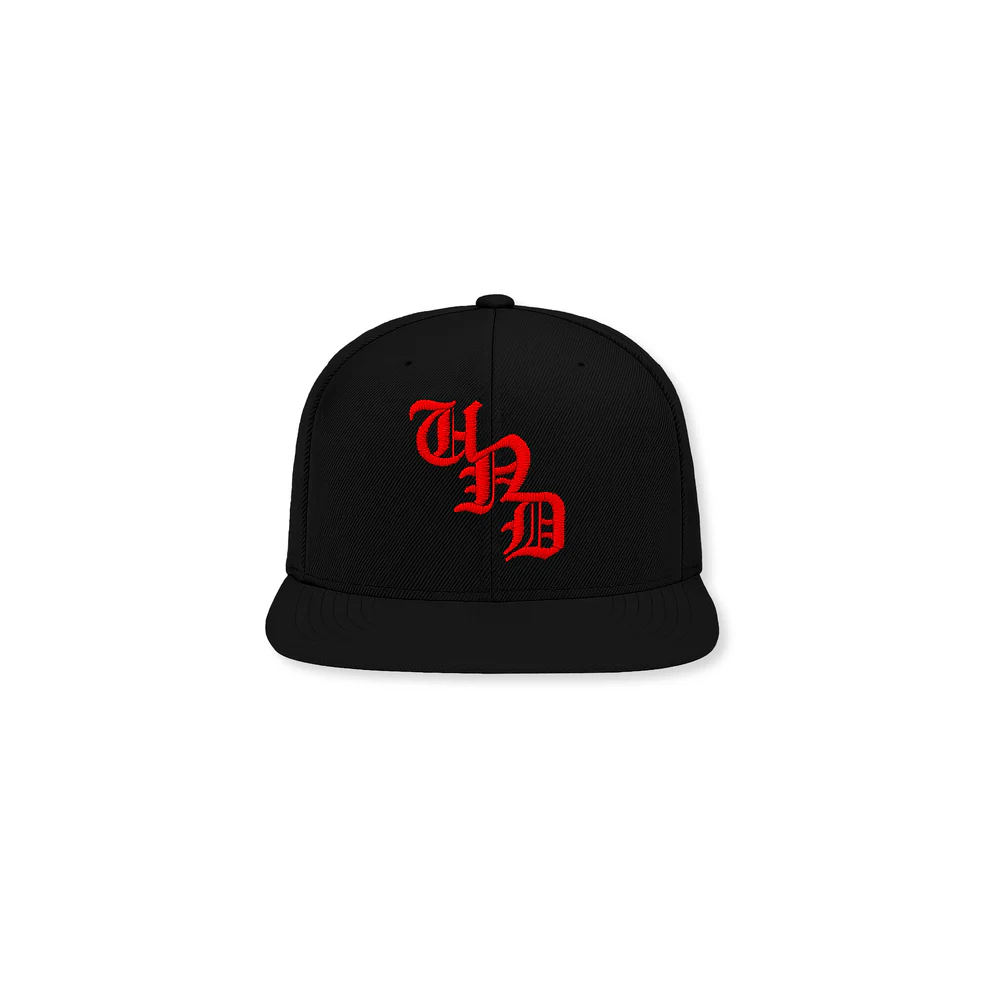 Black Snapback Cap